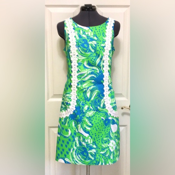 Lilly Pulitzer Dresses & Skirts - Lilly Pulitzer Liz Shift Dress Roar of the Jungle